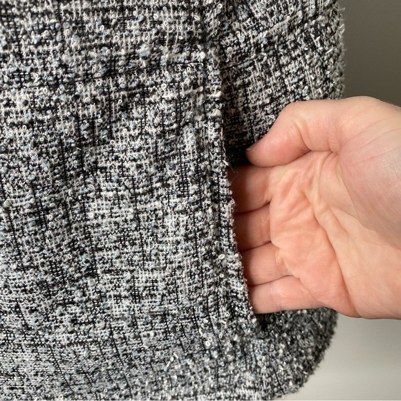 Christopher & Banks Sparkle Tweed Vest - Picture 10 of 13